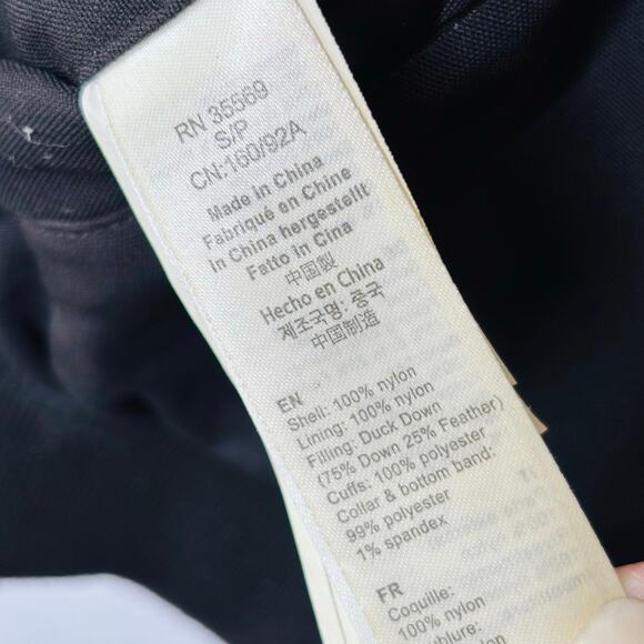 Alpha Industries Down Reversible Flight Bomber Jacket MA-1 Size S Down Puffer - Picture 12 of 16